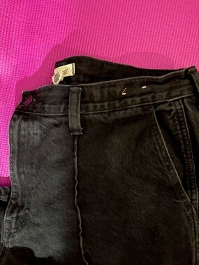 Madewell Black Wide Leg Jeans
